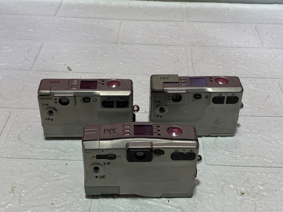 キャノン Canon IXY 330 コンパクトフィルムカメラ まとめ売り3個