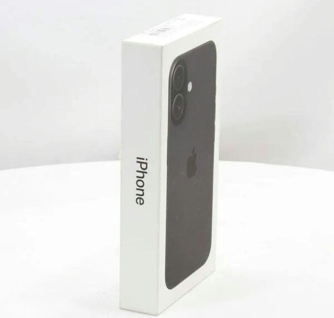 iPhone16 128GB ブラック 新品・未使用