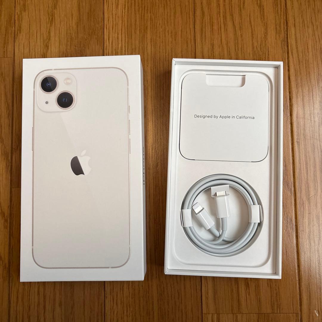【美品】iPhone13 128GB A2631