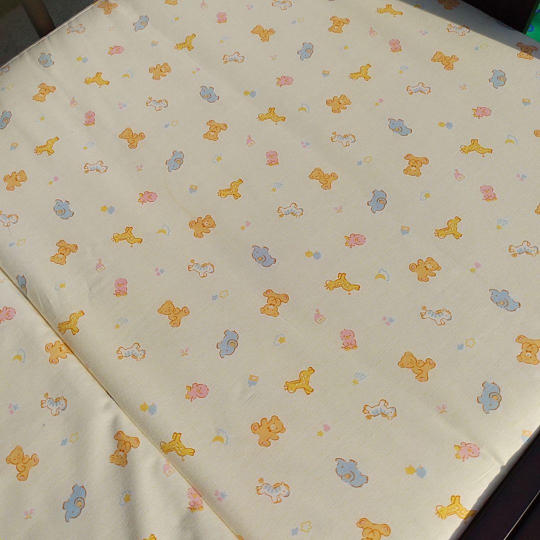 ベビーベッド　木製　中古