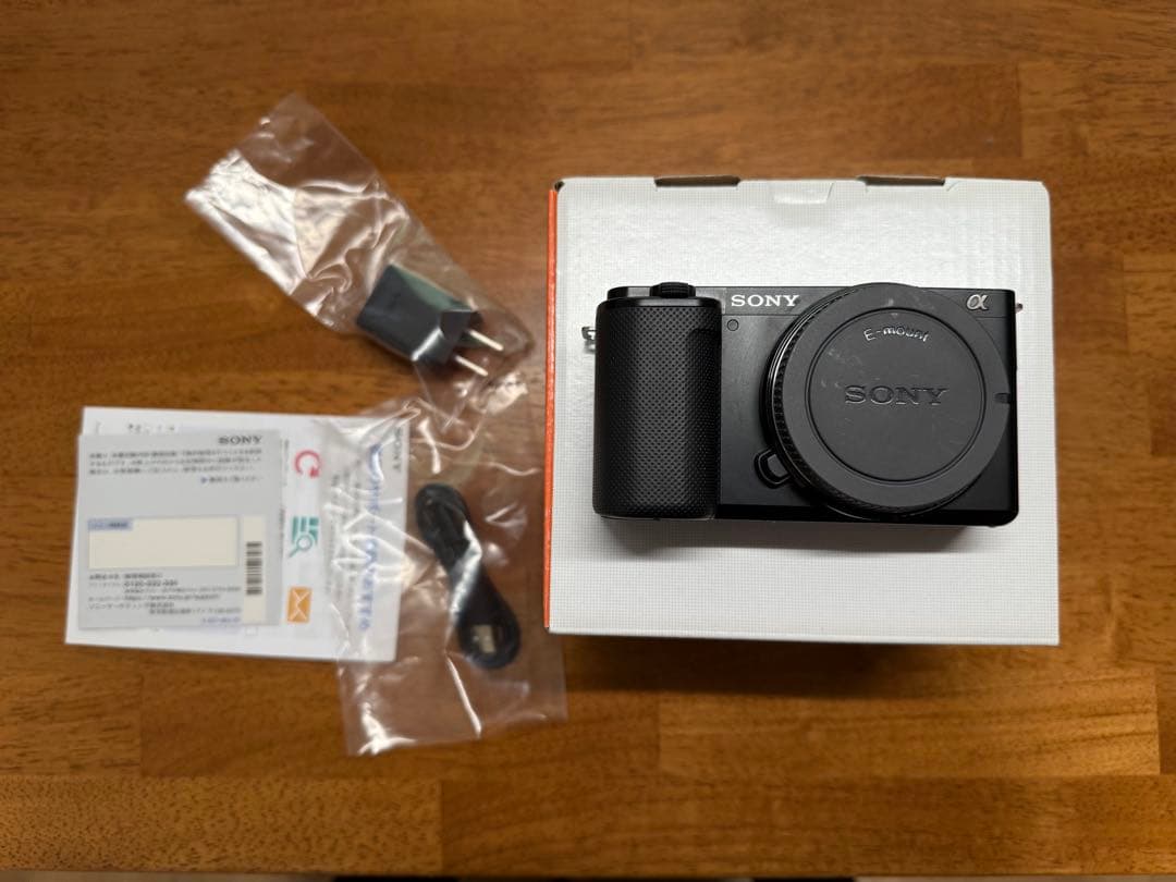 Sony ZV-E10 ボディ ブラック VLOGCAM ソニー