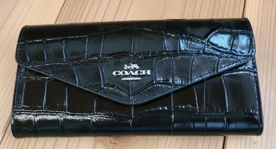 新品　COACH エンベロープ ウォレット