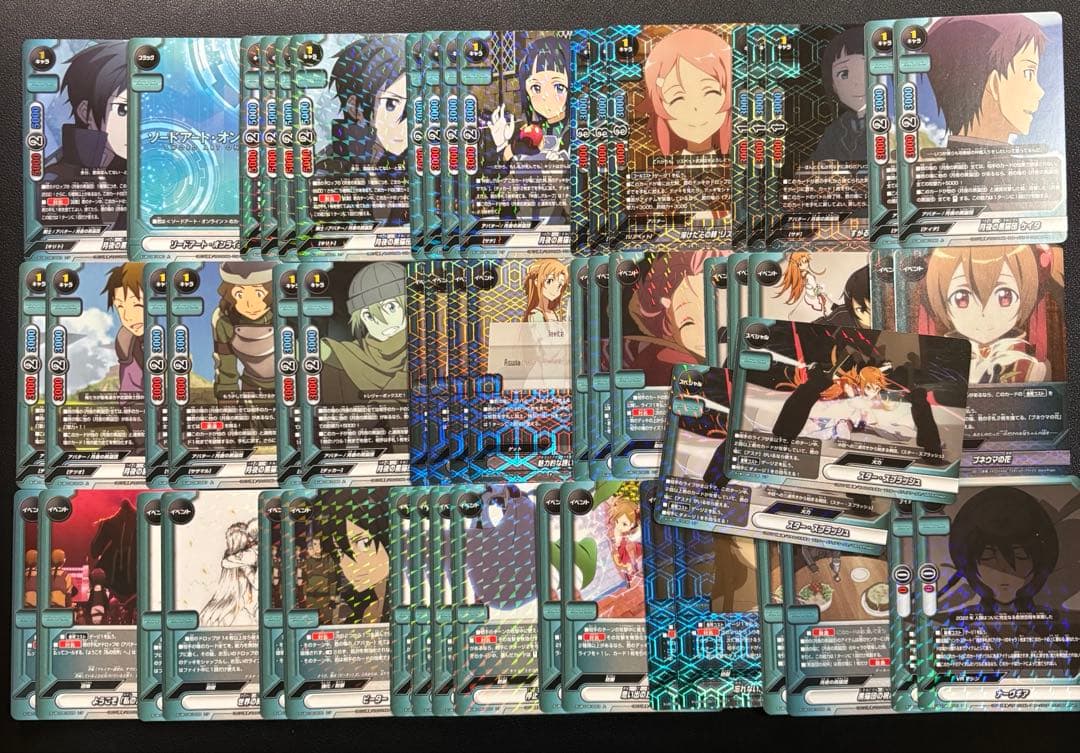 バディファイト SAO ソードアートオンライン 月夜の黒猫団 デッキ