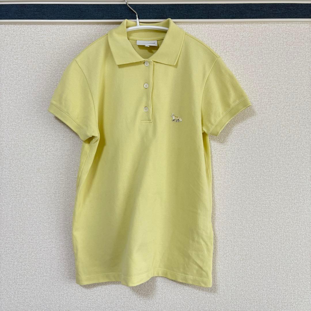 【美品】ジェニ×メゾンキツネ ポロシャツ XSサイズ イエロー