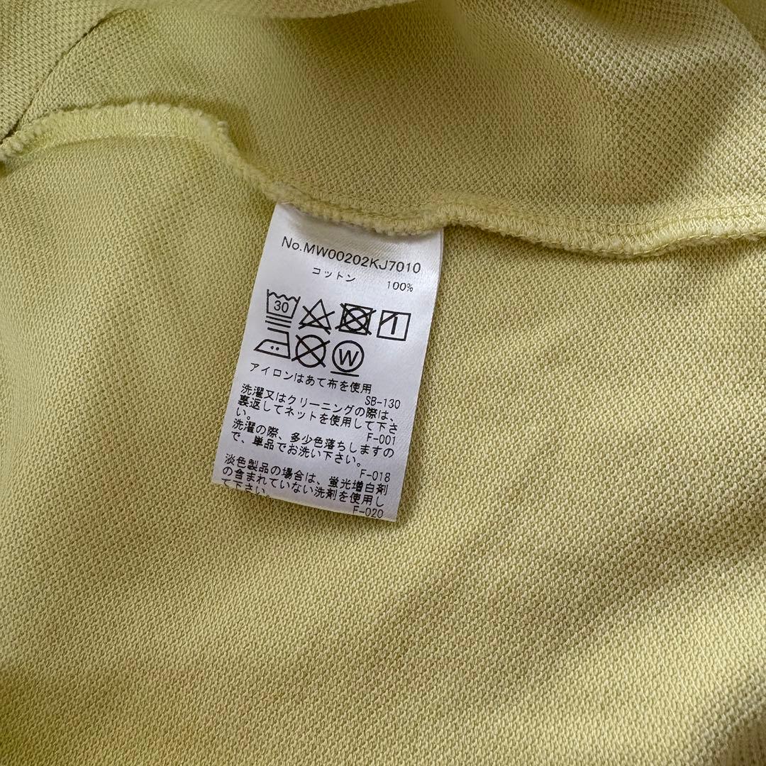 【美品】ジェニ×メゾンキツネ ポロシャツ XSサイズ イエロー