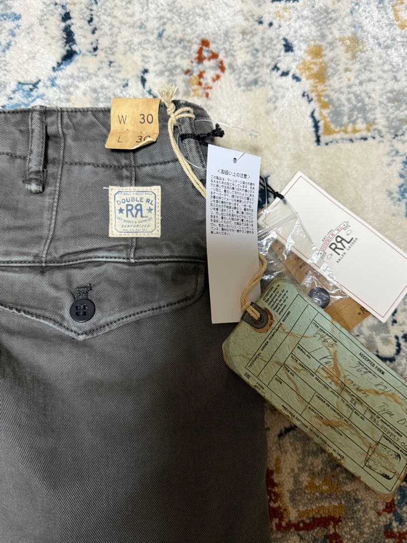 【新品タグ付き】RRL チノパン　カーキ