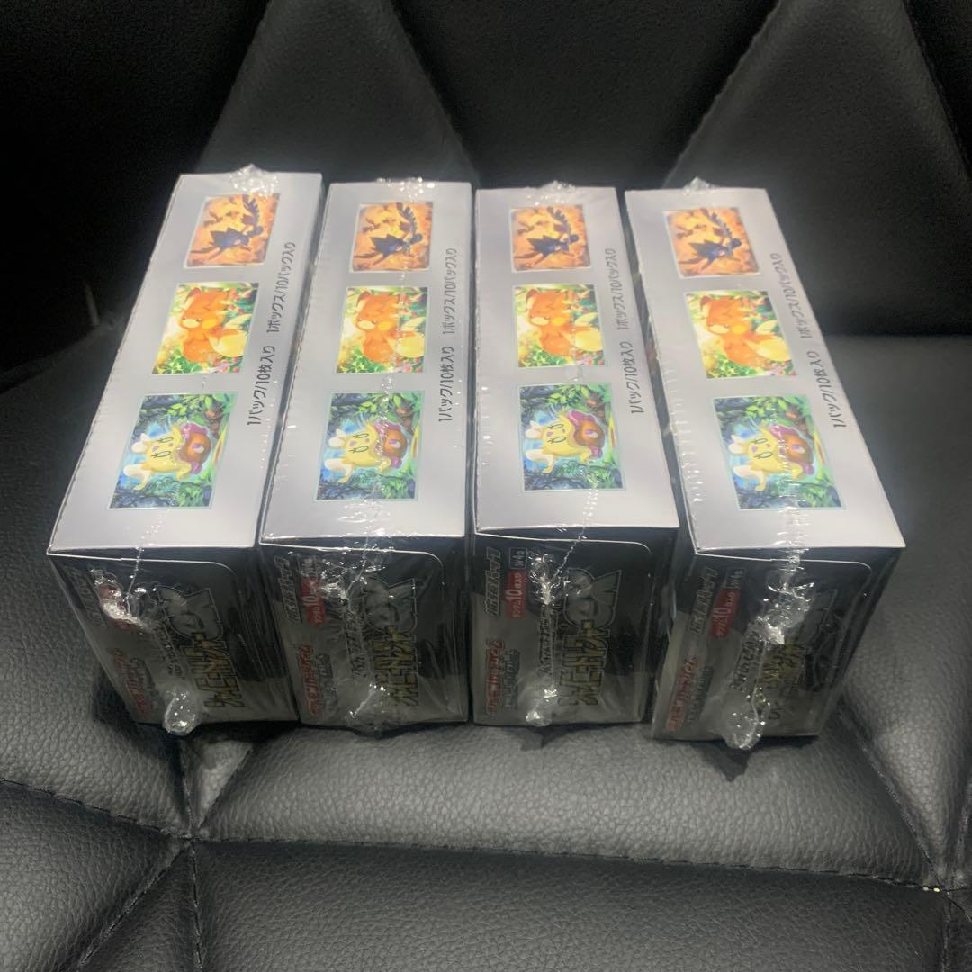 ポケモンカード　シャイニートレジャーex シュリンク付き　4box