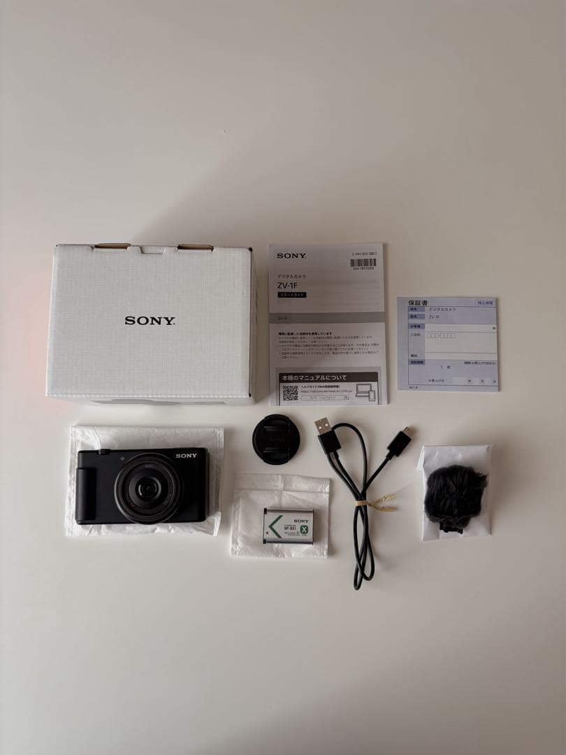 SONY ZV-1F 保証書付きVLOGCAM美品