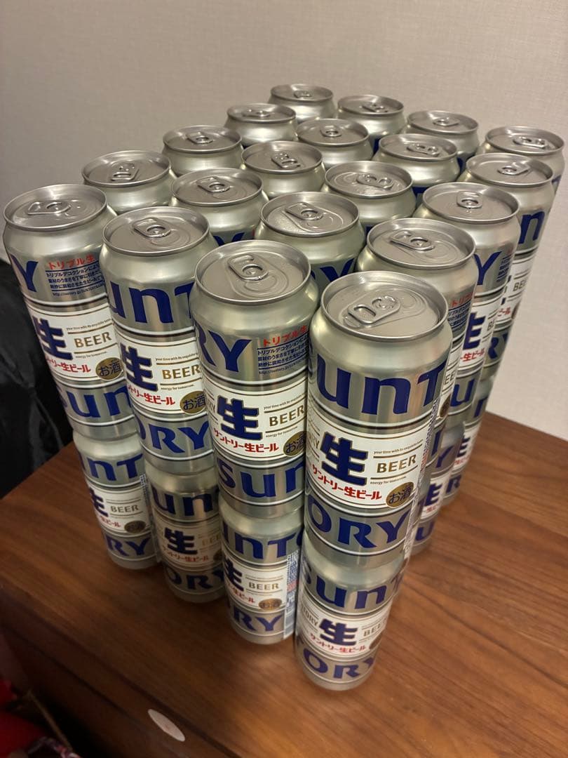 ビール500ml40本 サントリー生ビールまとめ売り