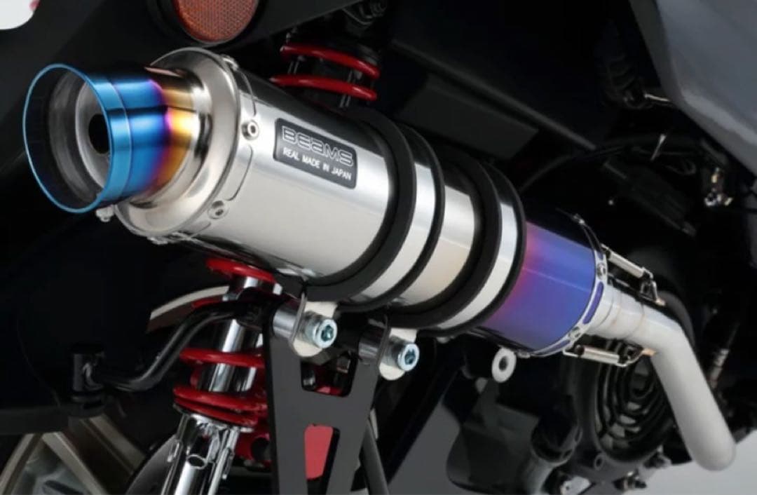 シグナス BEAMS ビームス チタン マフラー