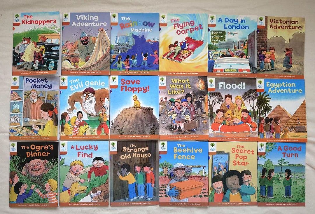 【べいおまとめ】ORT4〜9英語絵本166冊セット他