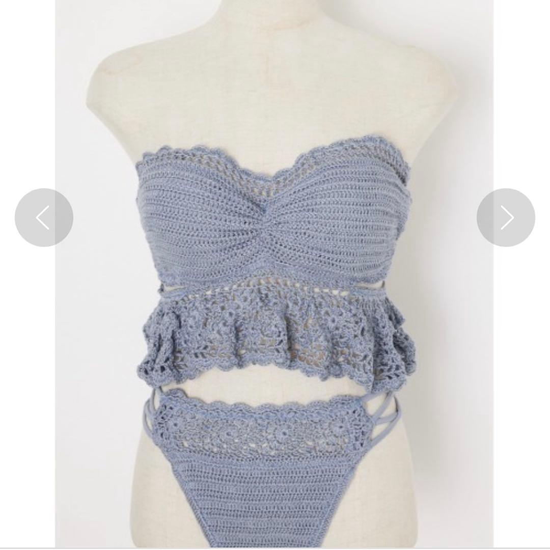 なっちょんさま rienda 水着 黒 Many wayオフショルビキニ