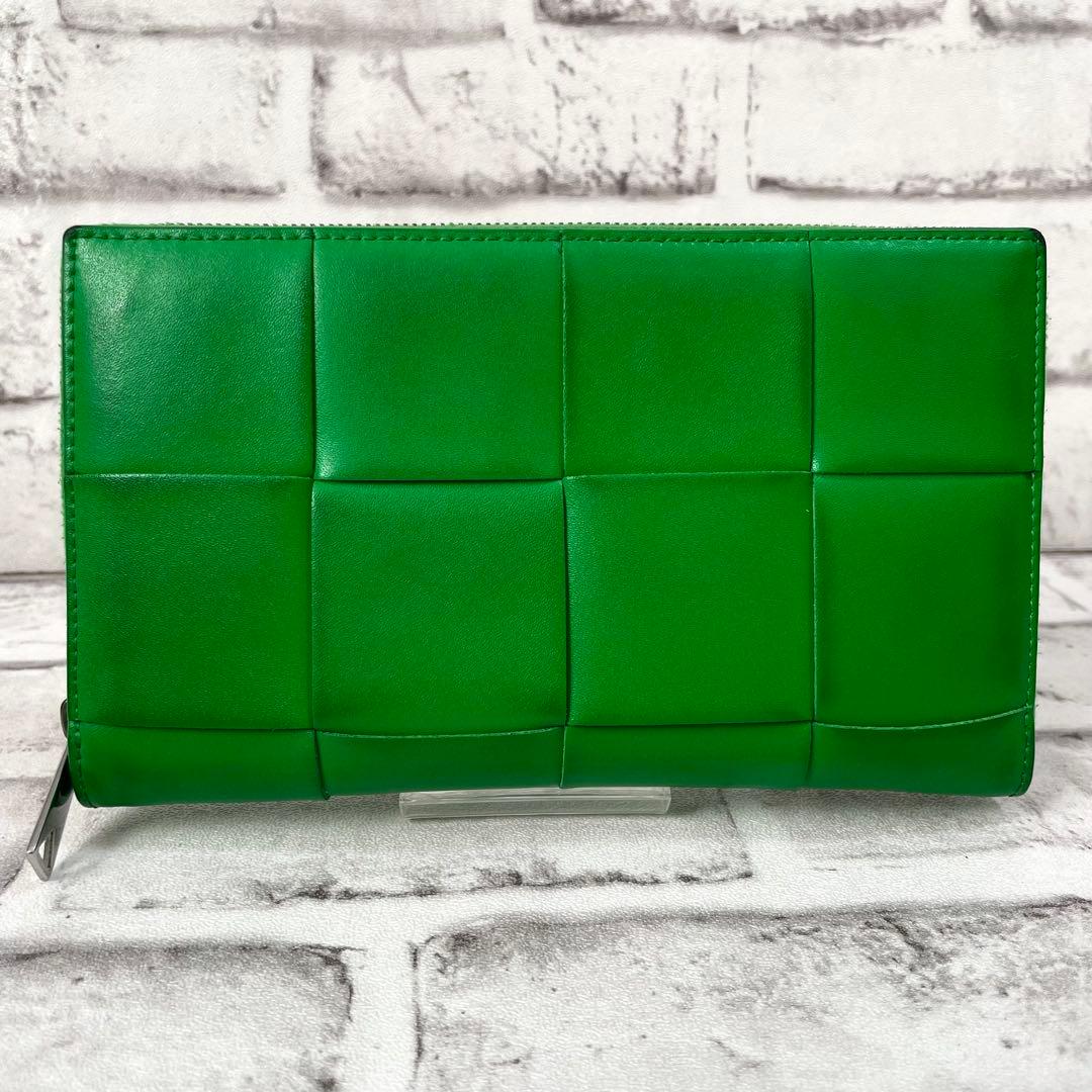 現行モデル✨ボッテガヴェネタ　長財布　カセット　マキシイントレ　RFID　付属品