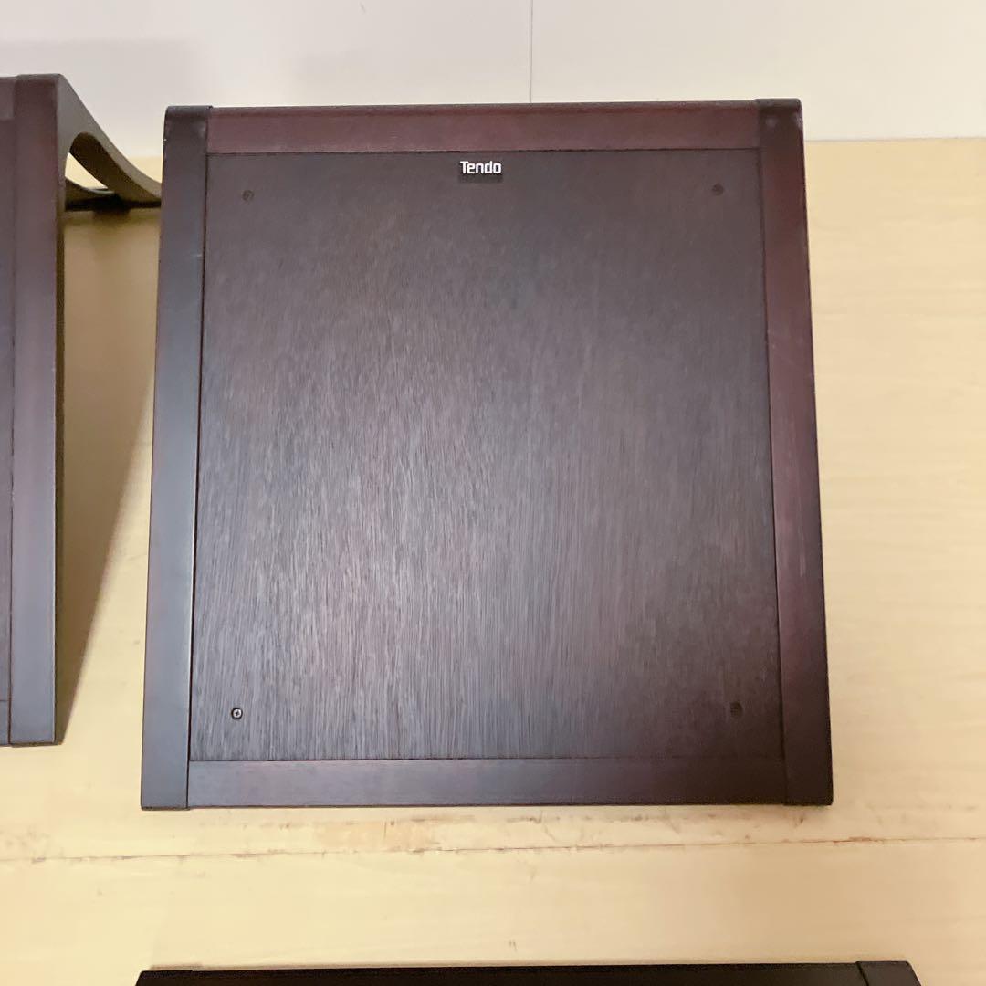 天童木工　Tendo 木製　曲木　座椅子　4脚セット　ローチェア　座敷椅子