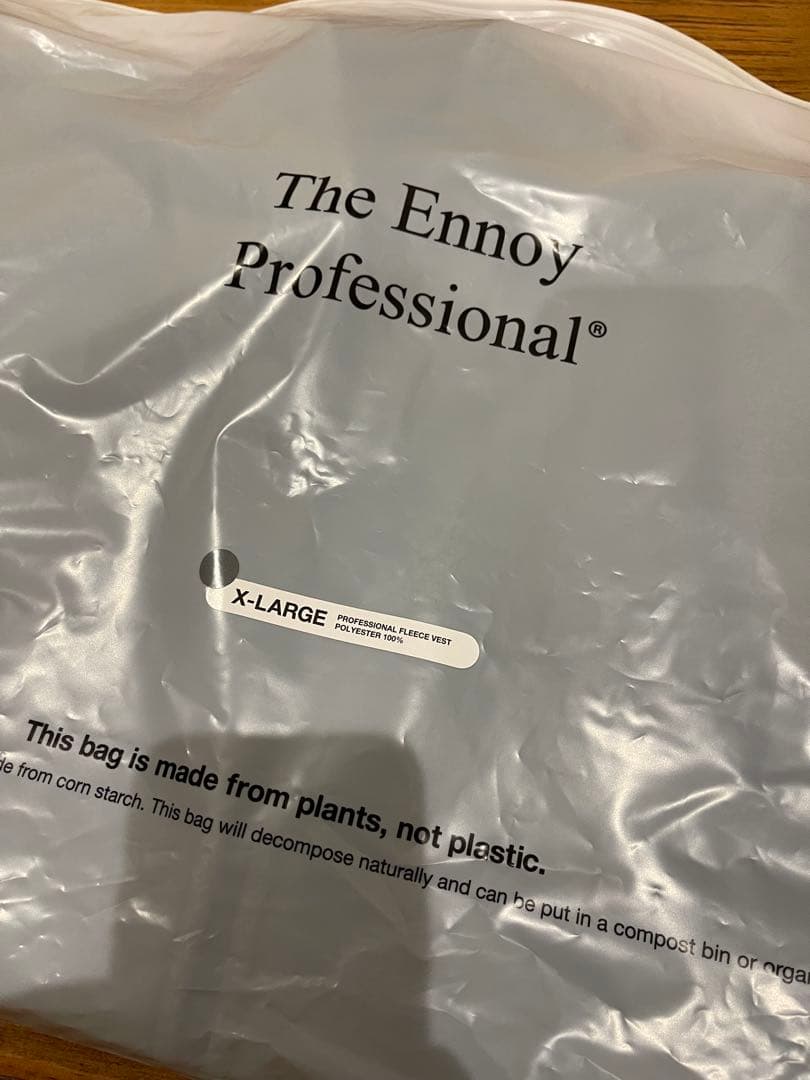 トップス ENNOY PROFESSIONAL FLEECE VEST XL