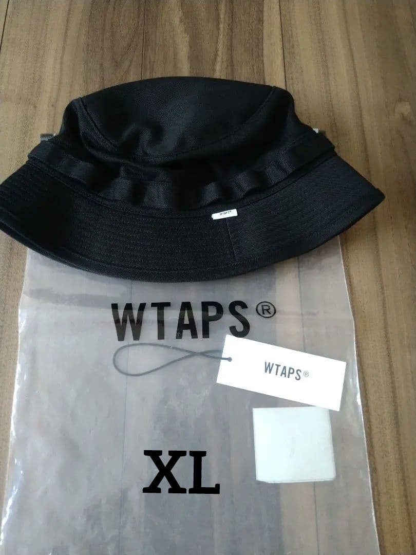 美品 wtaps ハット　ブラック　XL