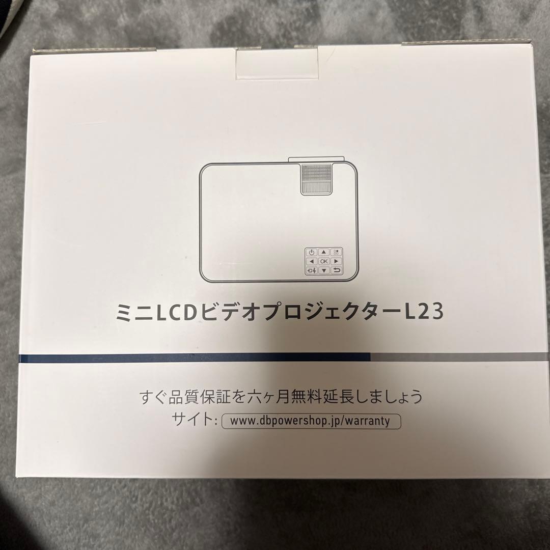 DBPOWER ミニLCDプロジェクター L23 本体
