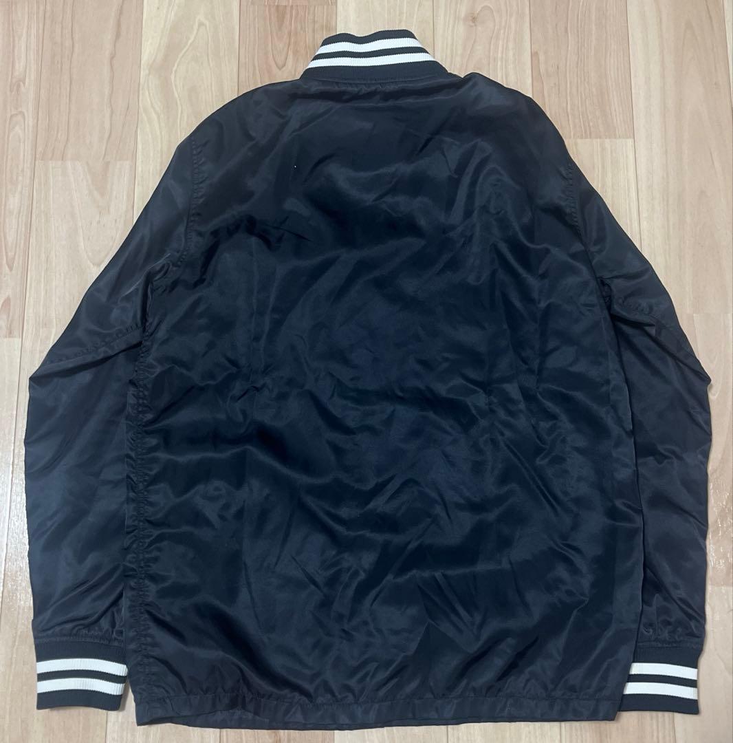 GOODENOUGH IVY ベンチジャケット　ナイロン　スタジャン　ブラック