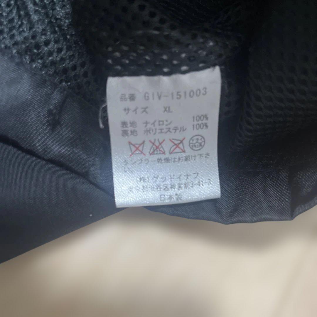 GOODENOUGH IVY ベンチジャケット　ナイロン　スタジャン　ブラック