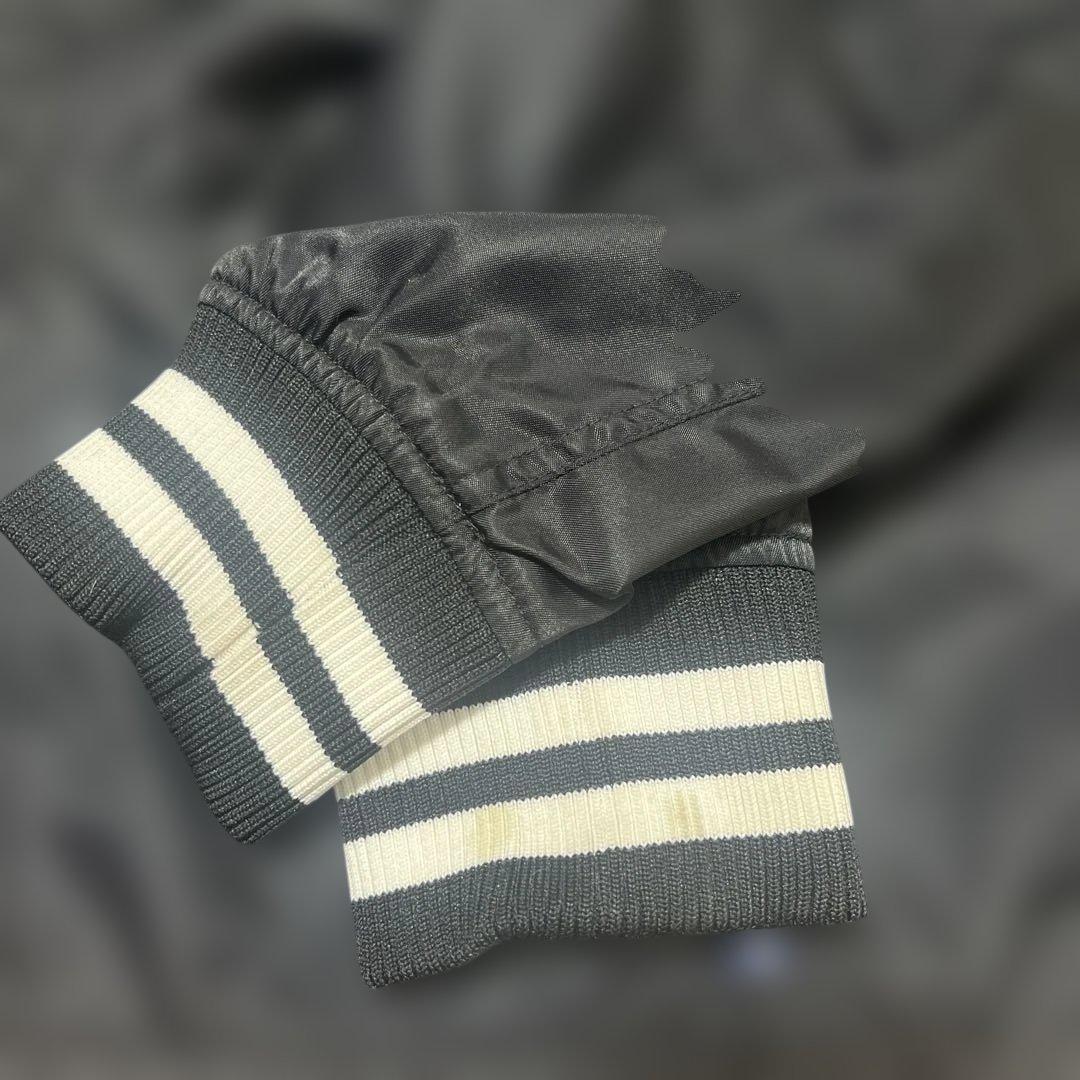 GOODENOUGH IVY ベンチジャケット　ナイロン　スタジャン　ブラック