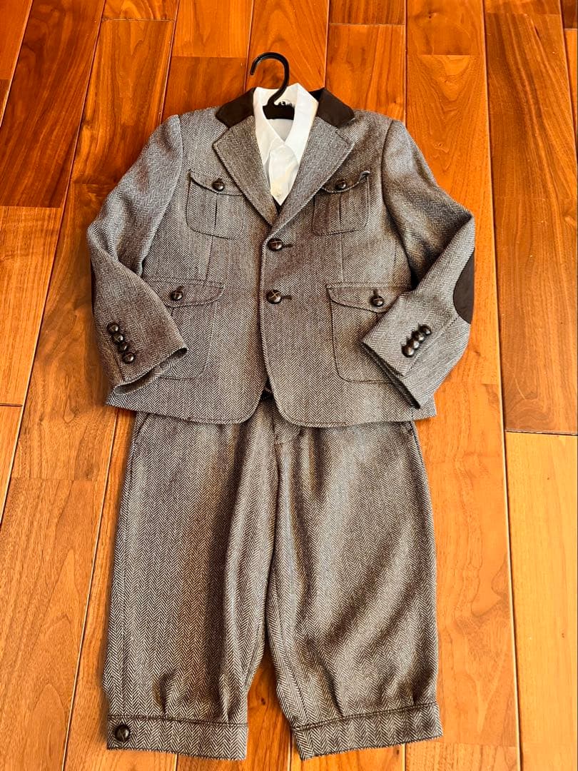 CHOPIN. フォーマルスーツセット 120cm チャコール