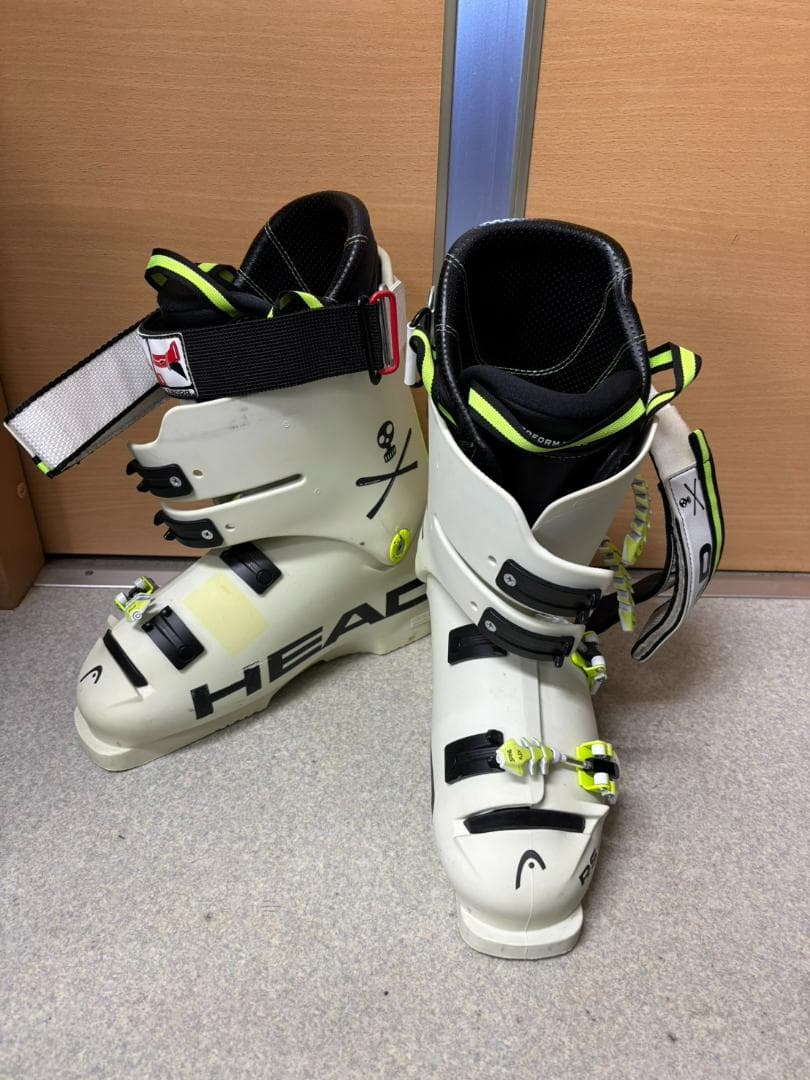 HEAD スキーブーツ ホワイト 270/275 ケース付き スキー用品