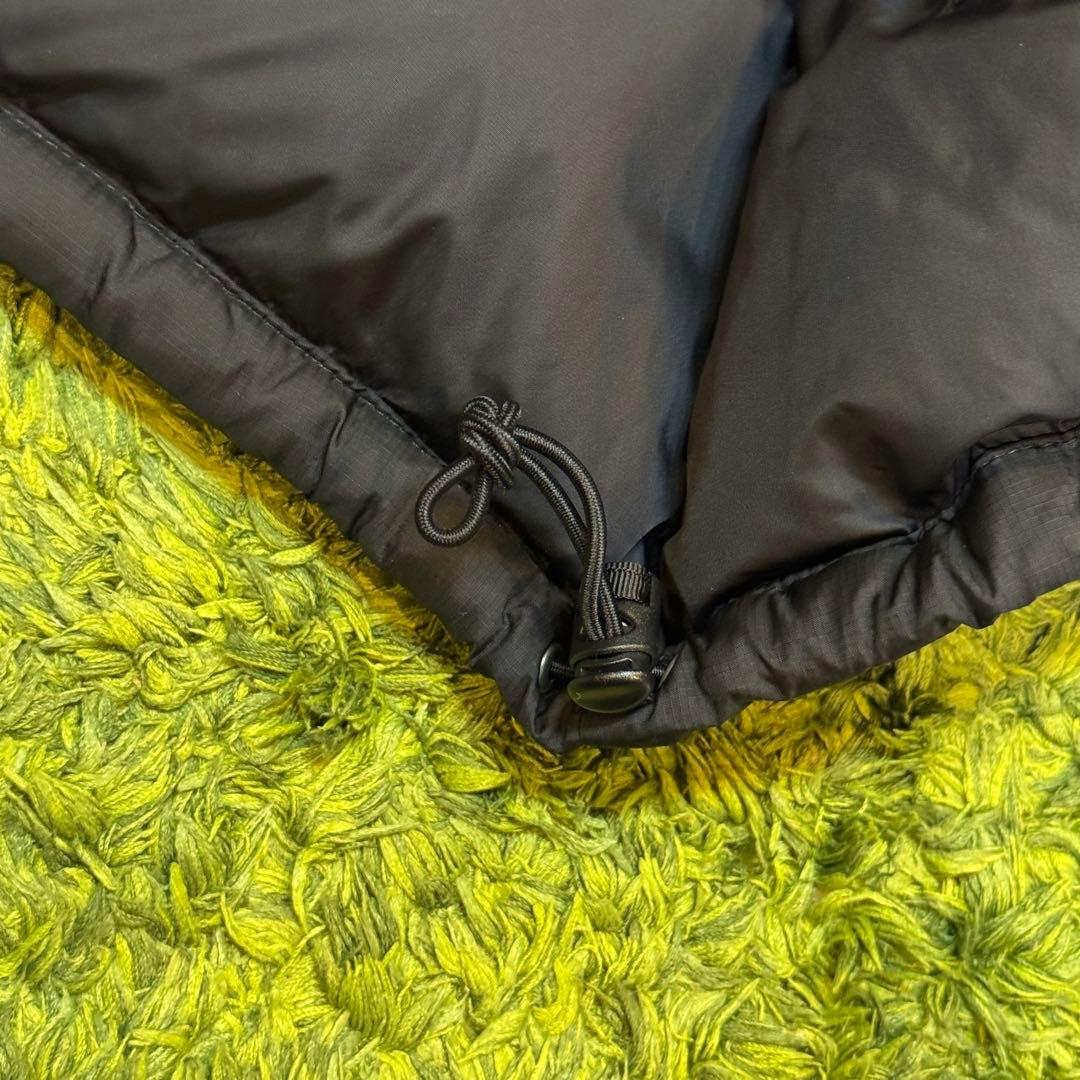 極美品 XLサイズ ノースフェイス ヌプシ ダウンベスト センターロゴ