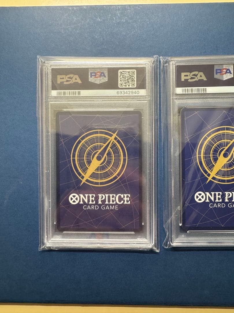 シャンクス SEC コミパラ　OP01-120 PSA10 2枚セット