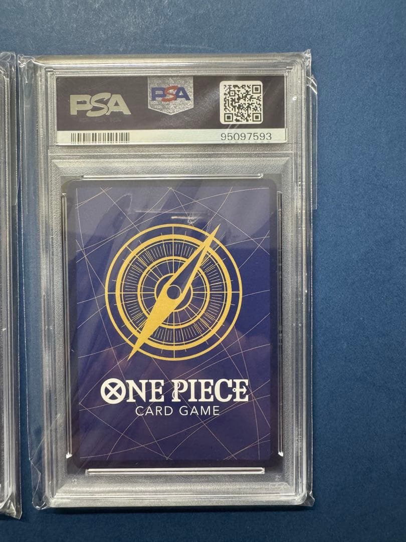 シャンクス SEC コミパラ　OP01-120 PSA10 2枚セット