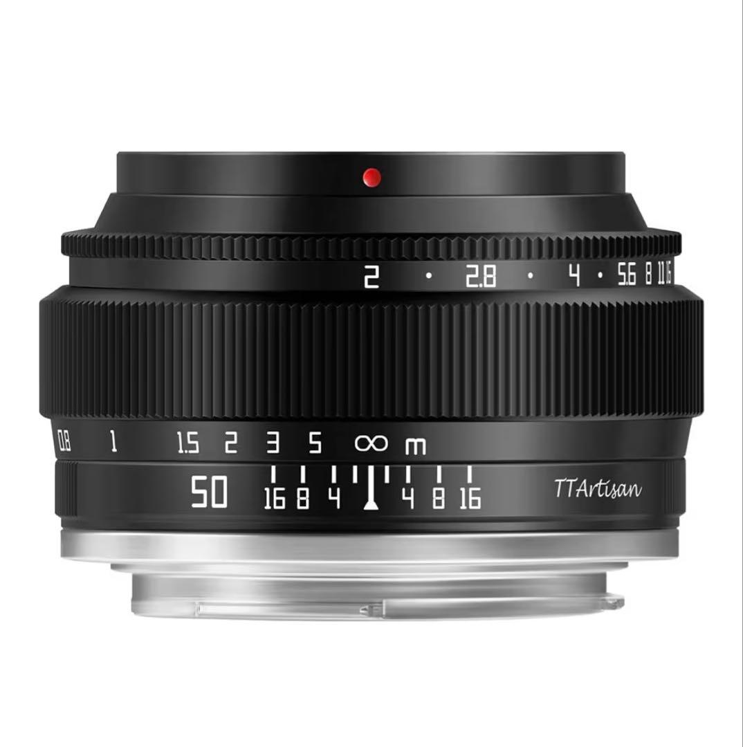 TTArtisan 50mm F2 Xマウント 単焦点レンズ 富士フイルム