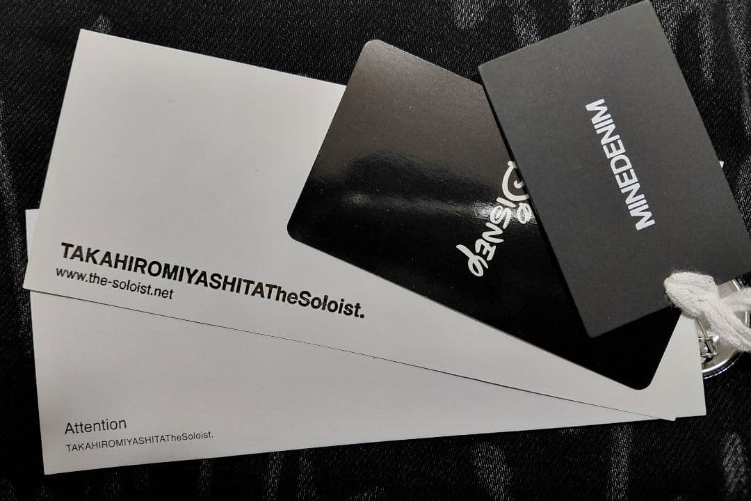 ソロイスト×マインデニム×ディズニー スキニーデニム ナンバーナイン アーカイブ