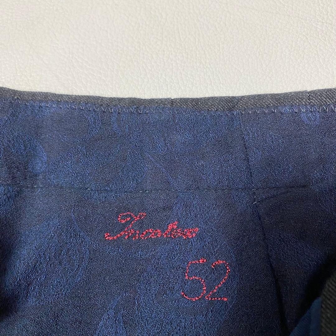 美品 INCOTEX ARCHIVO ギャバジンキャロットテーパードパンツ 52