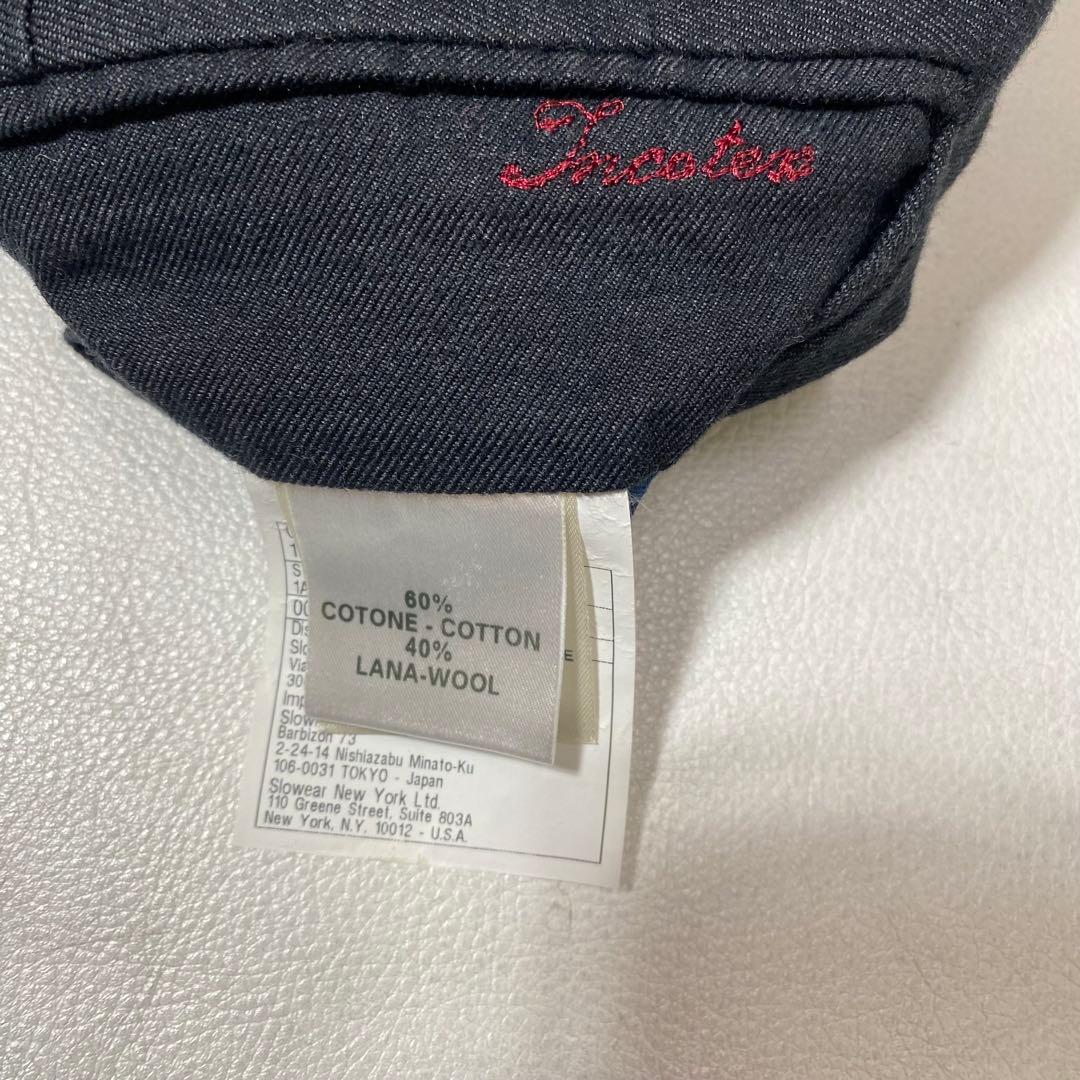 美品 INCOTEX ARCHIVO ギャバジンキャロットテーパードパンツ 52