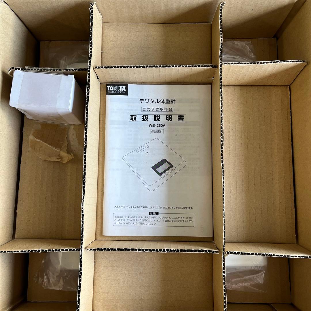 TANITA 業務用体重計 WB-260A タニタ　体重計　新品