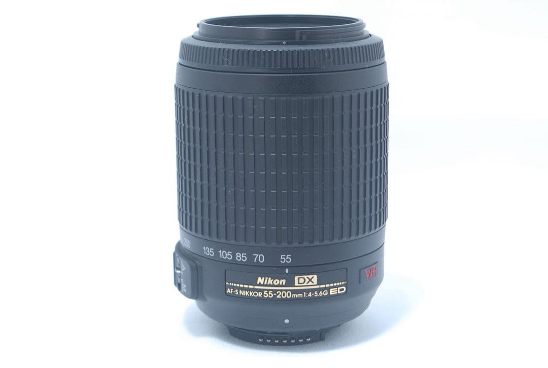 Nikon 55-200mm VR ニコン 望遠レンズ 軽量 手ブレ補正レンズ