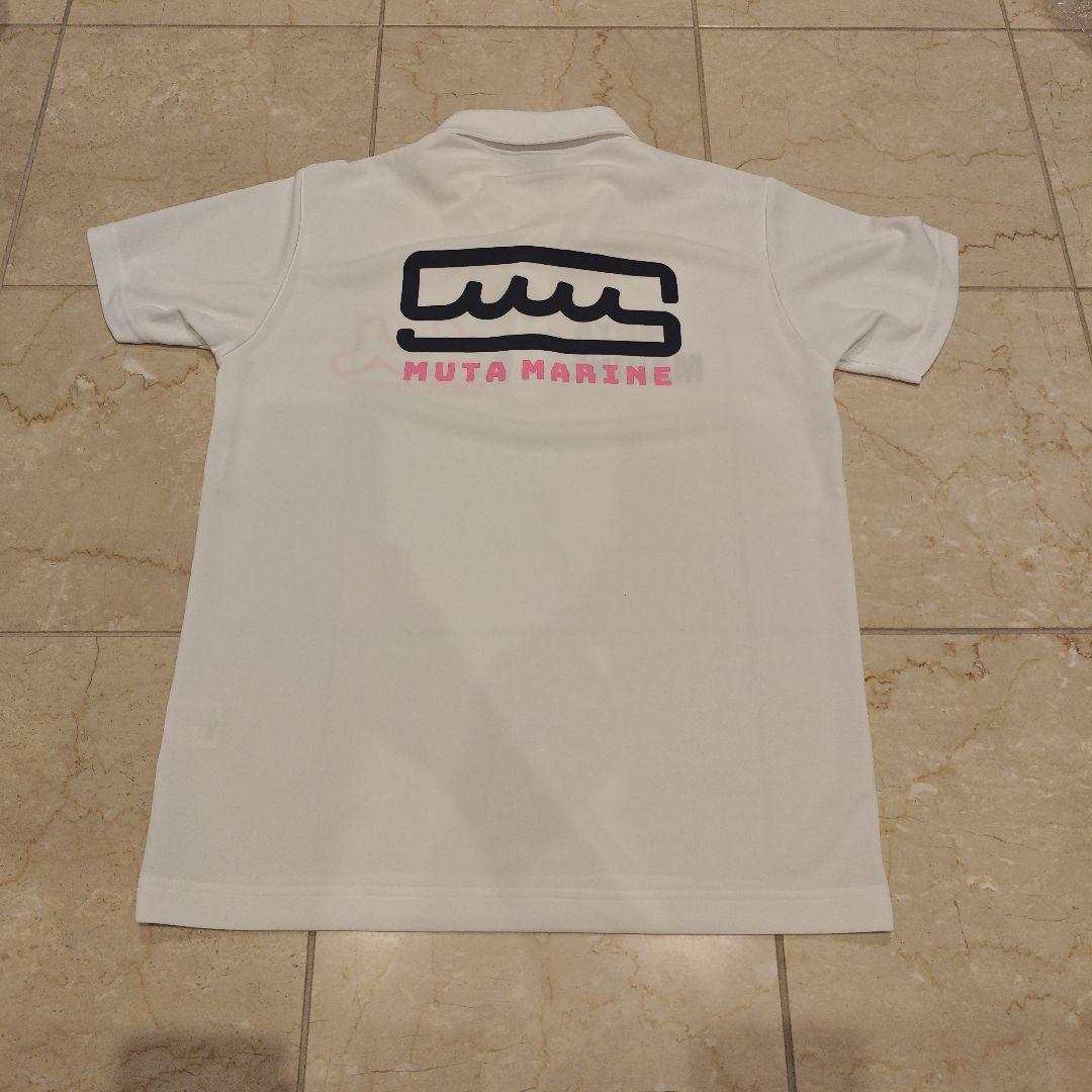 muta-marine ムータマリン ボックスロゴ ポロシャツ