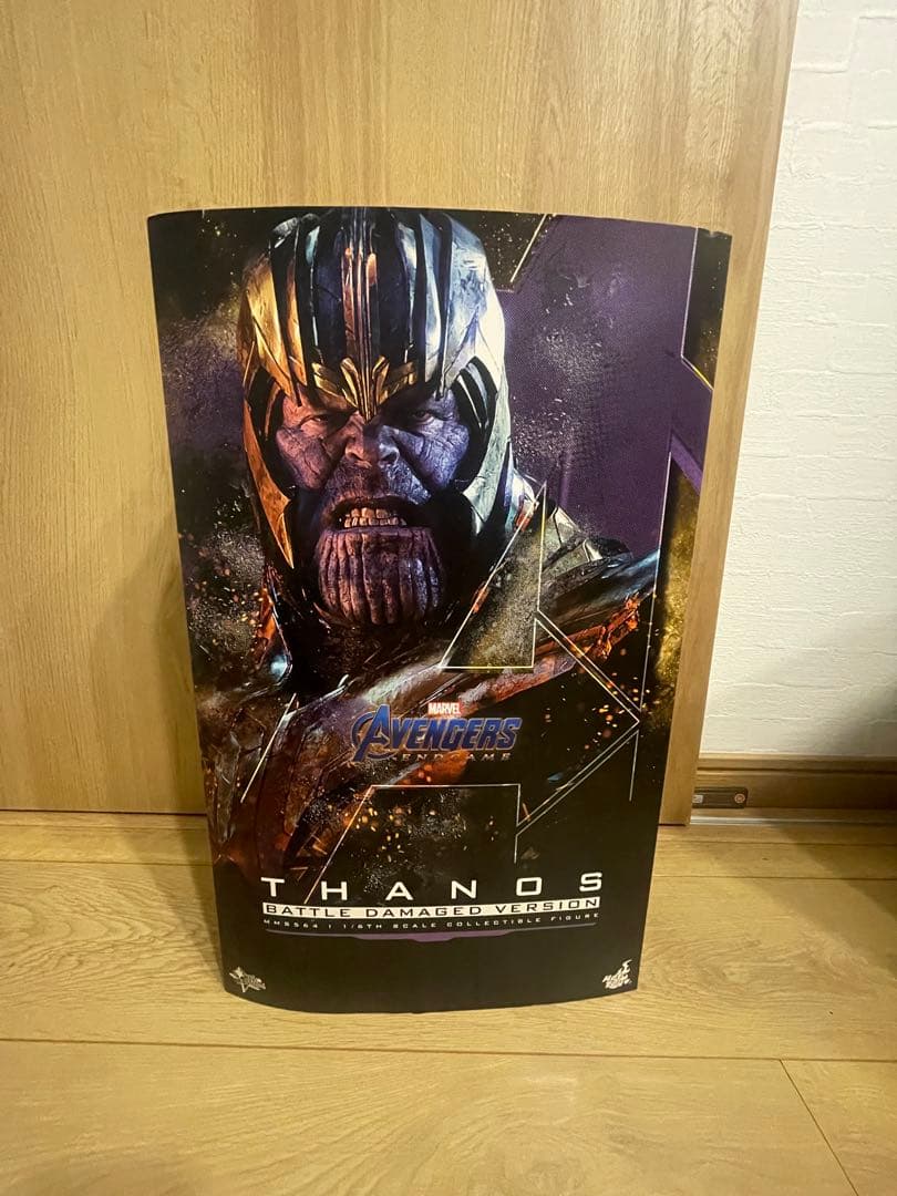 ホットトイズ　サノス　バトルダメージ版 エンドゲーム　ムービーマスターピース