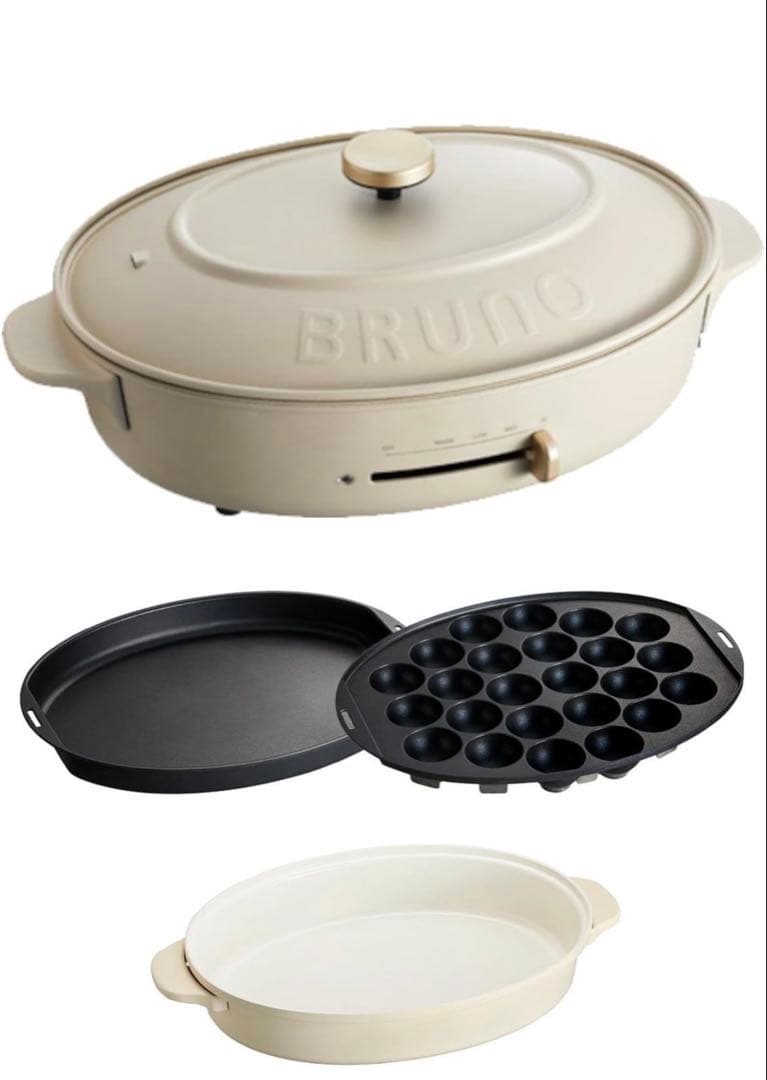 i*o様 ブルーノBRUNO オーバルホットプレート BRUNO crassy+