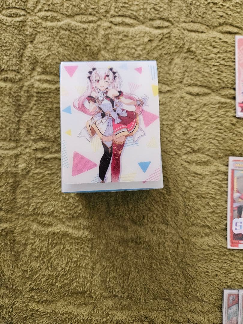 ホロライブオフィシャルカードゲーム ホロカ 百鬼あやめ デッキ ケース付き