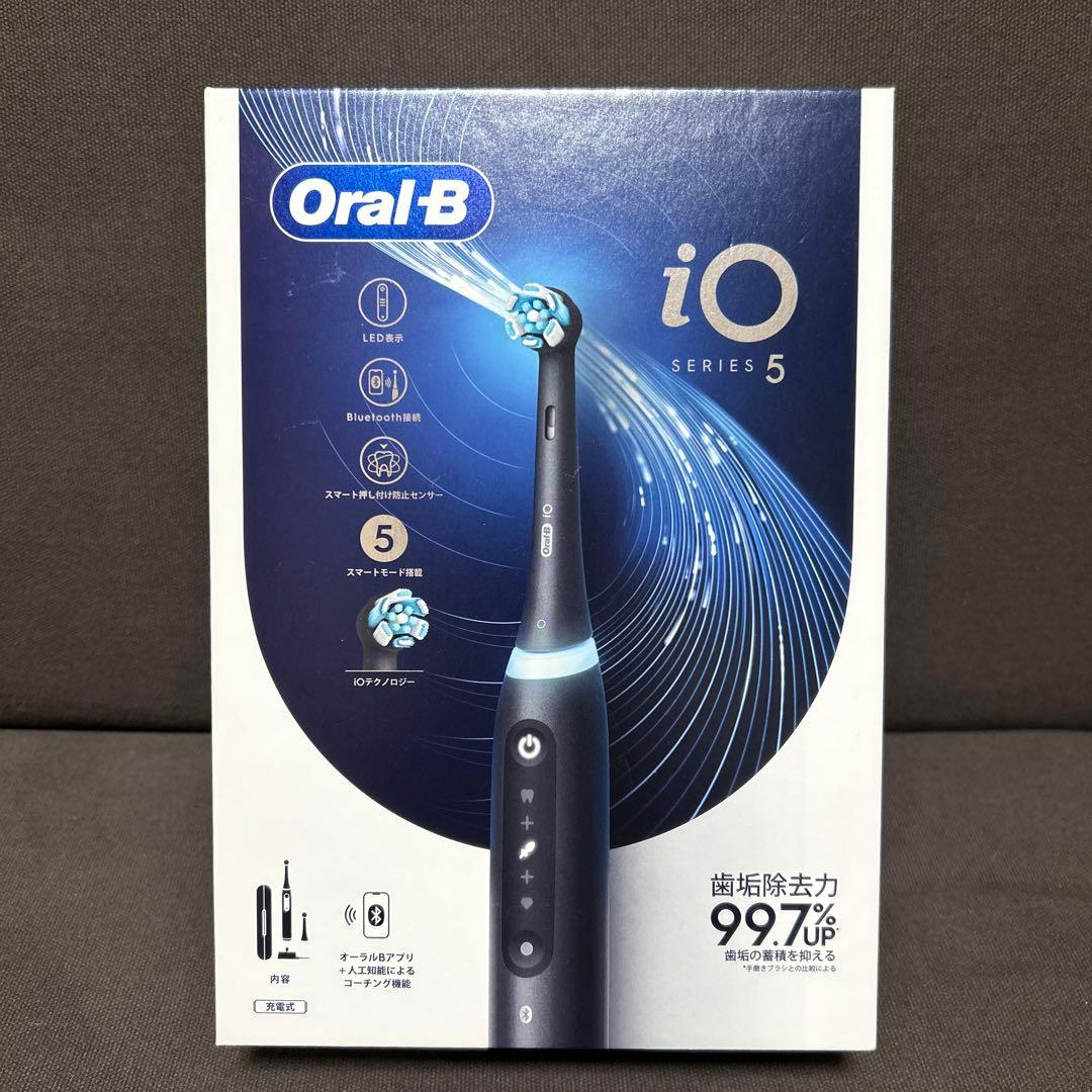 Oral-B iO5 電動歯ブラシ 本体 マットブラック