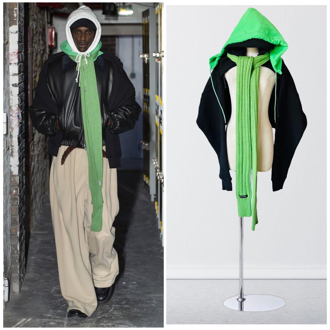 MERYLL ROGGE メリルロッゲ パーカー風ストール マフラー フーディ