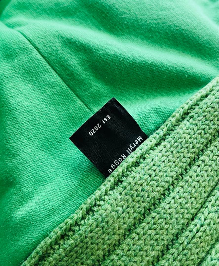 MERYLL ROGGE メリルロッゲ パーカー風ストール マフラー フーディ