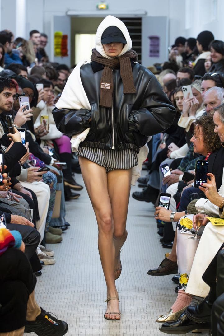 MERYLL ROGGE メリルロッゲ パーカー風ストール マフラー フーディ