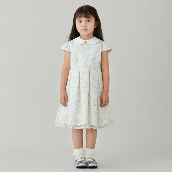 【追加あり】petitmain 入学 花柄ワンピース　セレモニー フォーマル靴付