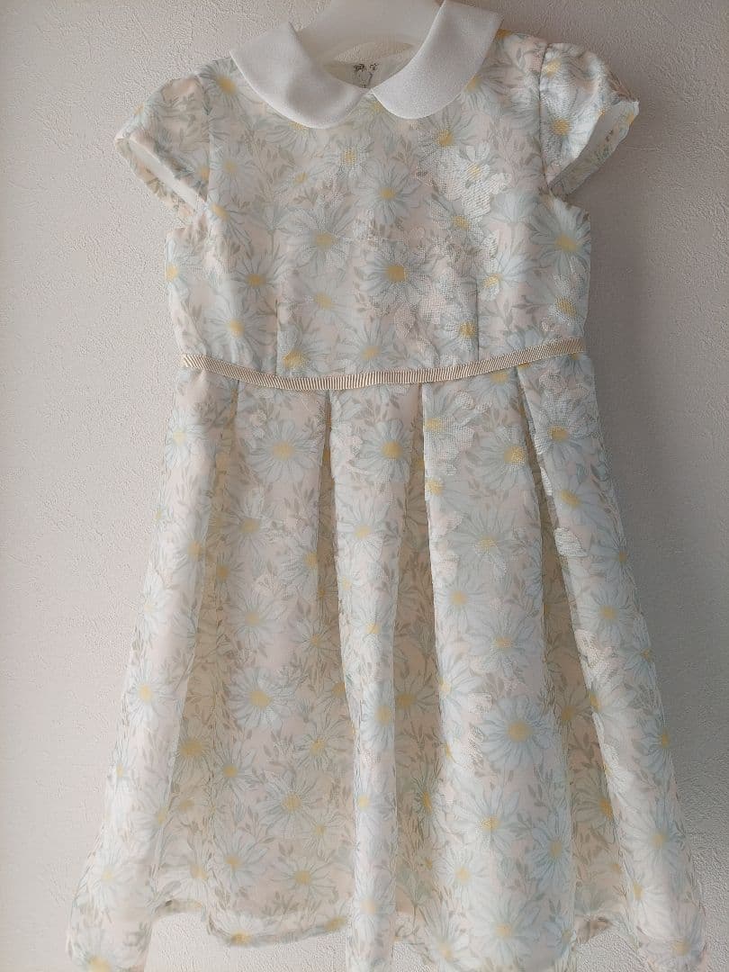 【追加あり】petitmain 入学 花柄ワンピース　セレモニー フォーマル靴付