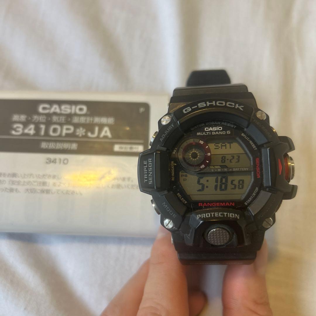 極美品高性能レンジマンCASIO G-SHOCK