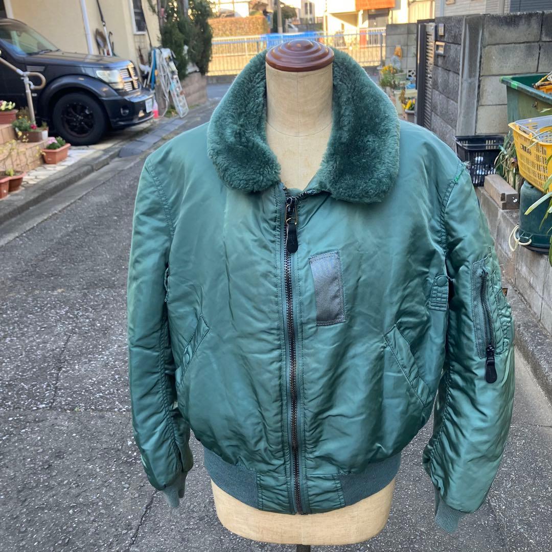 アルファインダストリーズ usa製 B-15D MA-1 フライトジャケット M