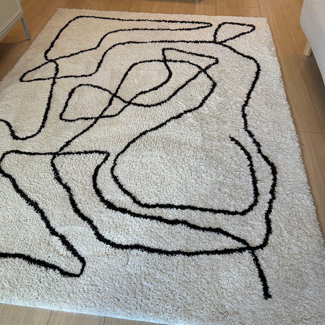 140×200 ジャーナルスタンダードファニチャー ラグ マット