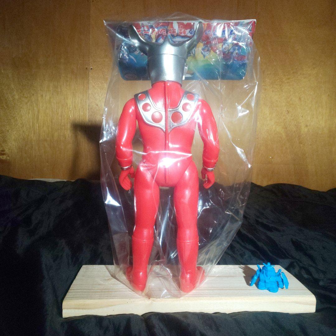 ブルマァク ソフビ 大 ウルトラマンレオ　ガンメタ ジャイアント　マルサン450
