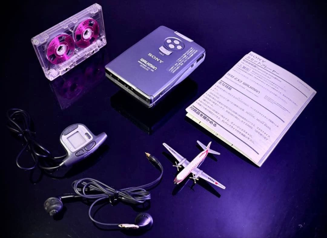 カセットウォークマン SONY WM-EX3「整備済み、完動超美品」